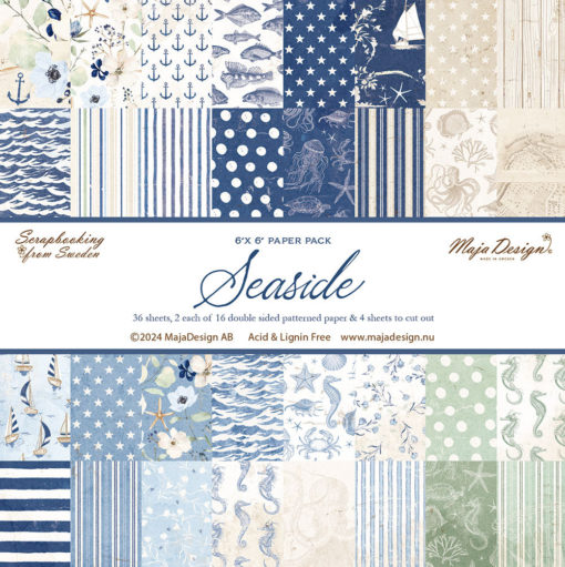 Maja Design - Seaside - Paper Pack - 6 x 6"