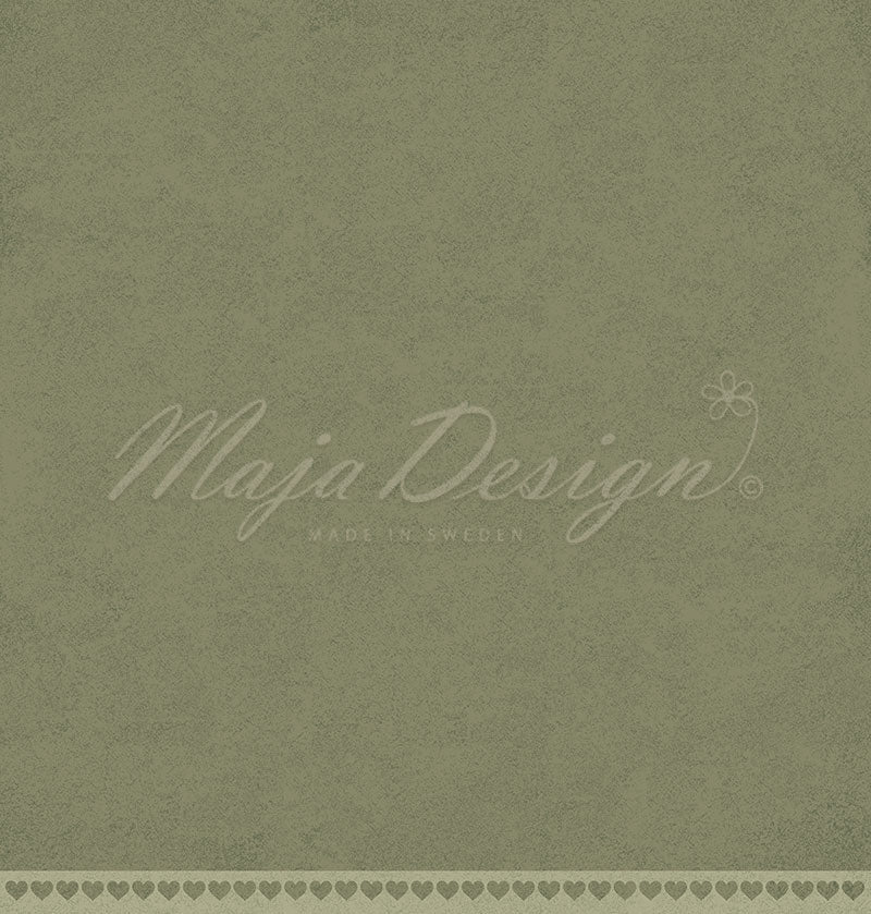 Maja Design - Shades of Hygge - Green 12 x 12"