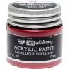 Finnabair Art Alchemy Acrylic Paint Metallique Royal Red