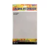 Ranger • Tim Holtz alcohol ink cardstock - silver sparkle