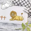 Gummiapan - Løve - dies