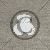 Papirdesign - Dies - Bamse, Liten