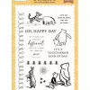 Echo Park - The House At Pooh Corner Designer Stamps/Dies Who We Have