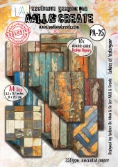 AAll&Create - #25 - A4 Design Paper - Echoes of Yesteryear