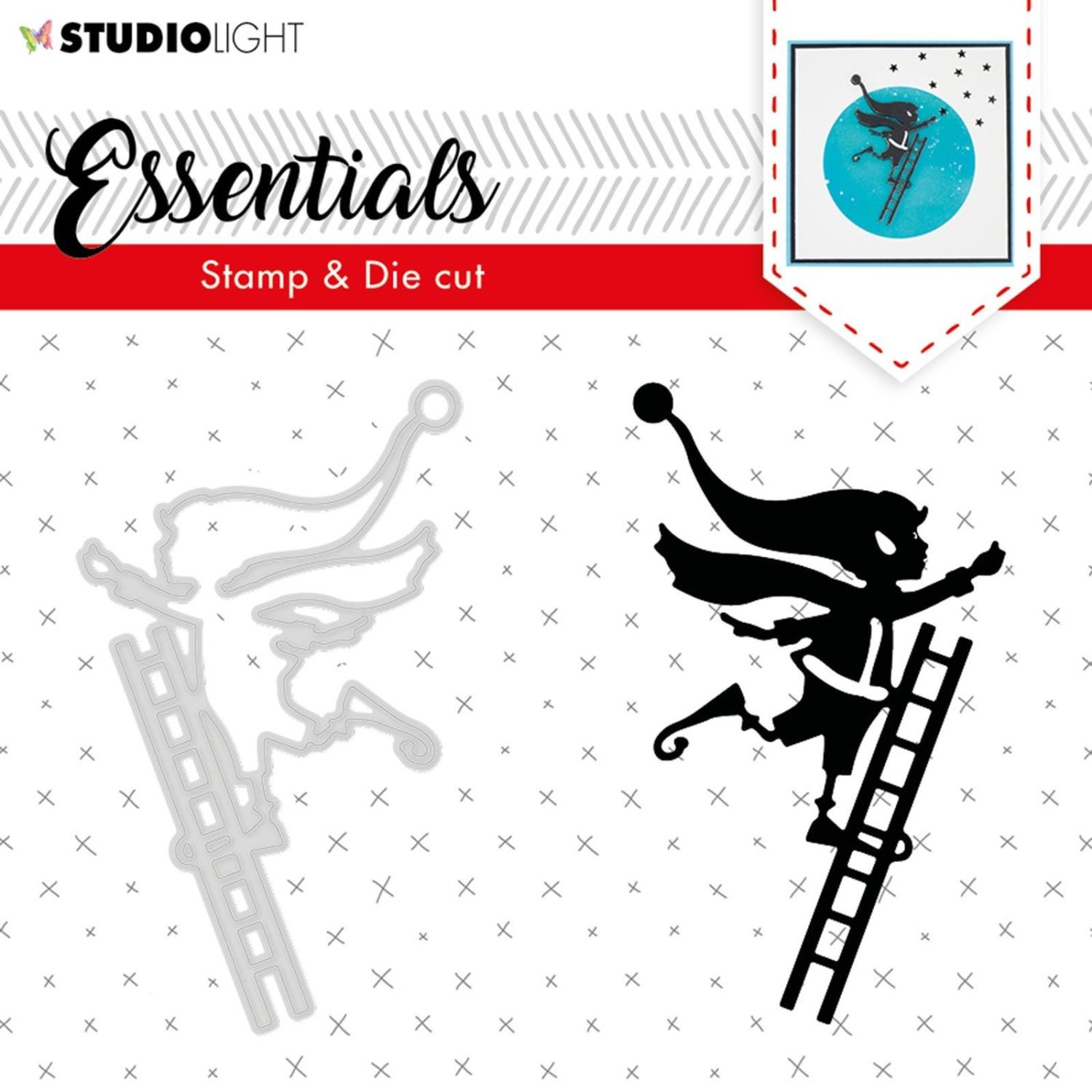 Studio Light • Stamp & die cut A6 Essentials christmas nr.35