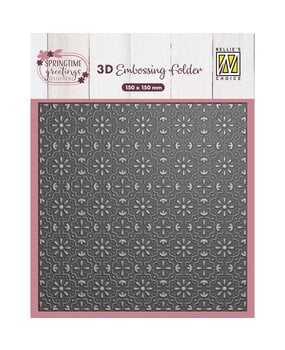 Nellie Snellen - 3D Embossing Folder Easter Tiles