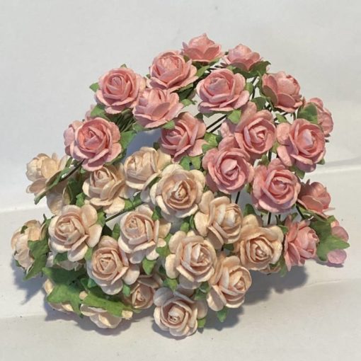 Papirdesign - Roser - Rosa-Lys rosa