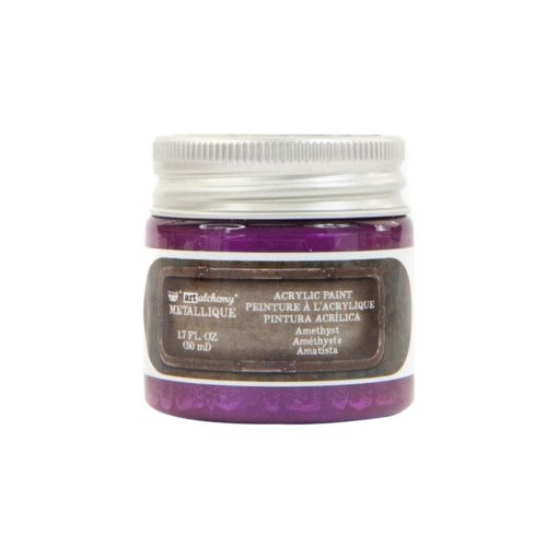 Finnabair Art Alchemy Acrylic Paint - Amethyst - Metallique