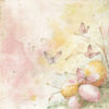 Reprint - Hello Easter Collection - Butterflies - 12 x 12"