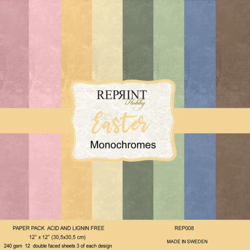 Reprint - Paperpack - Easter- Monochromes