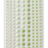 Marianne - Decoration Enamel Dots Duotone Spring green