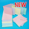 Cards & Envelopes Assorted Pastel 6x6 Inch