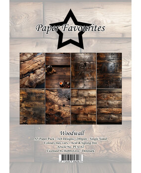 Paper Favourites - Woodwall A5 Paper Pack