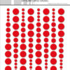 StudioLight - Adhesive Enamel Dots Red