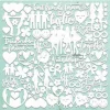 Mintay - Chippies Decor 12x12 Inch Friends