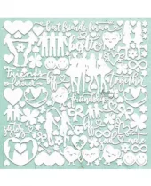 Mintay - Chippies Decor 12x12 Inch Friends