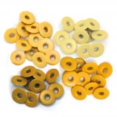 We R Memory Keepers - Eyelets Wide 40/Pkg - Yellow