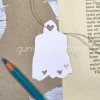 Gummiapan - Tag med hjerter- dies