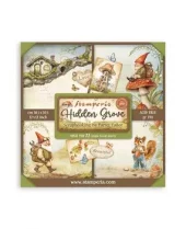 Stamperia - Hidden Grove 12x12 Inch Paper Pack Maxi Backgrounds Selection