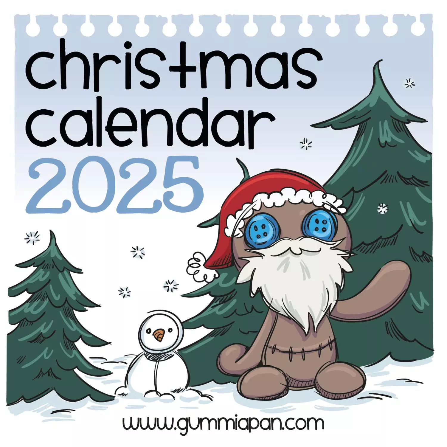 Gummiapan: "The little bit extra" Christmas Calendar 2025