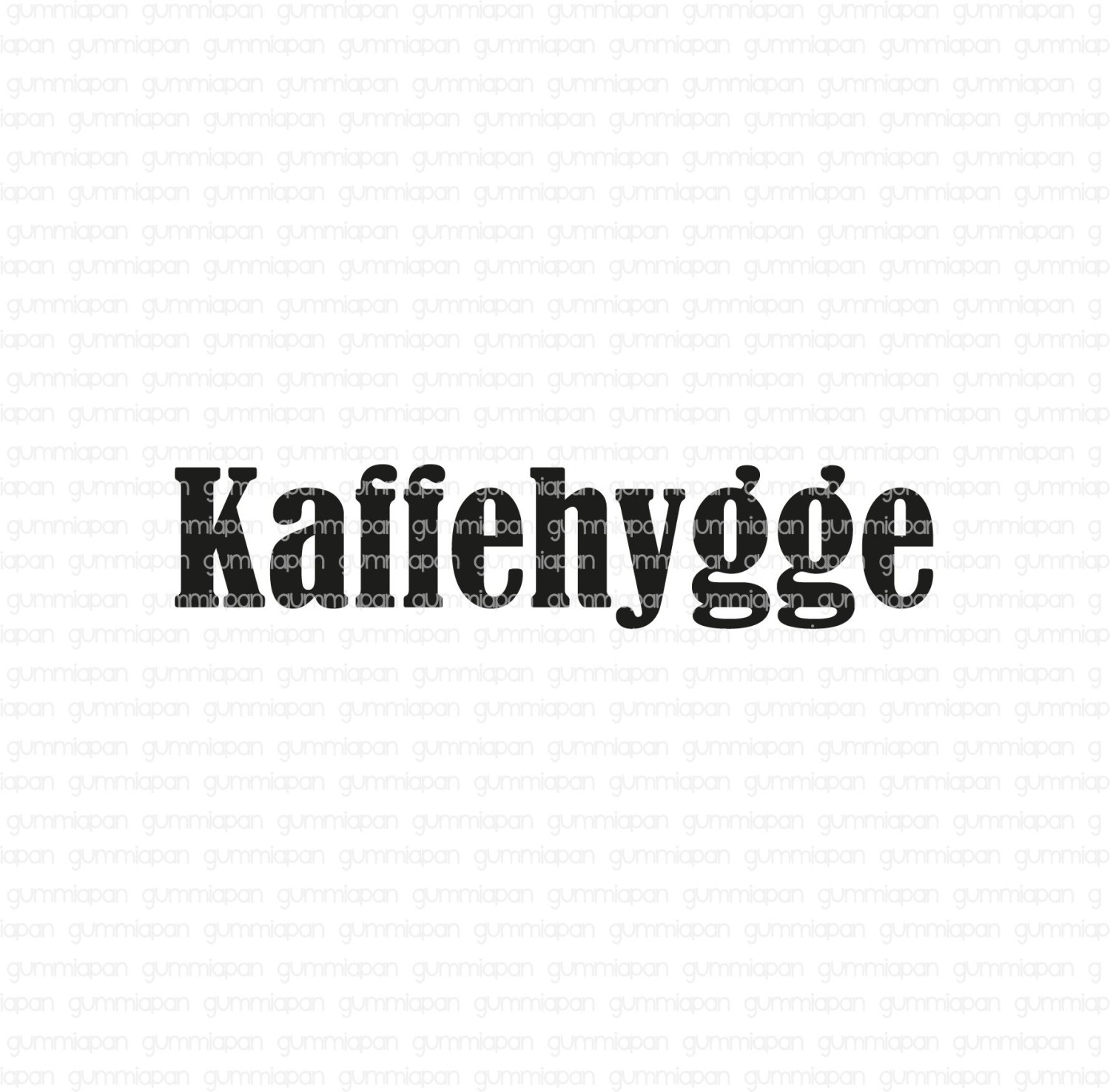Gummiapan - Kaffehygge
