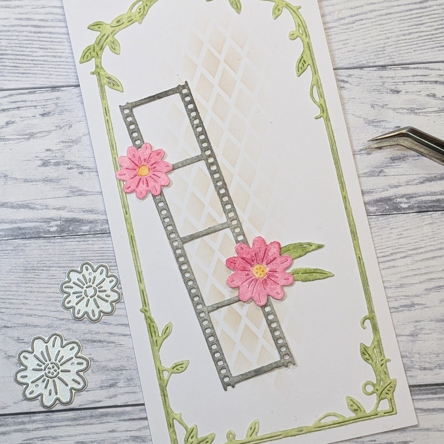 Gummiapan - Blomster