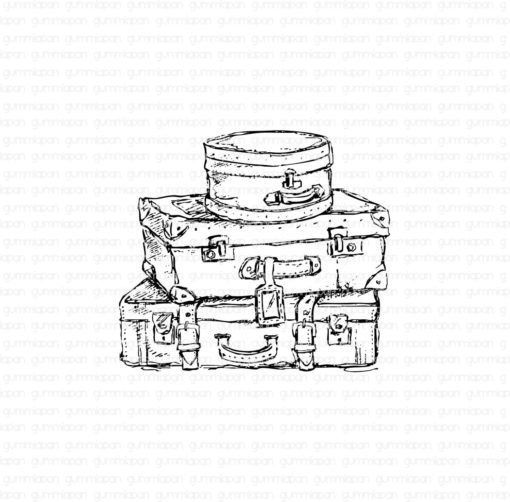 Gummiapan - Reisevesker - Stempel