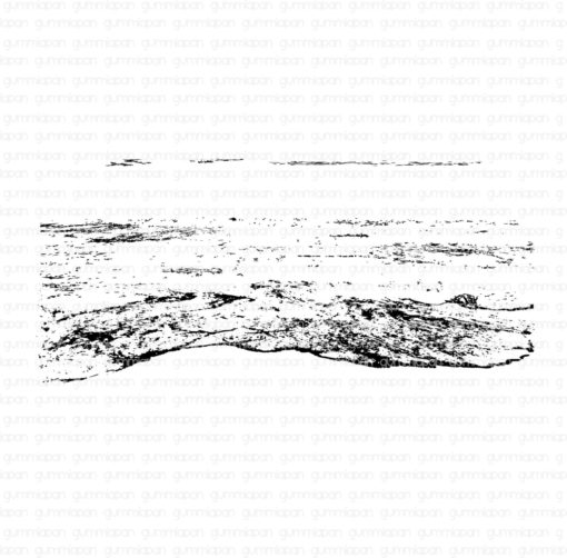 Gummiapan - Strand - Stempel