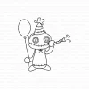 Gummiapan - Party Lennart