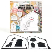AALL& Create - #97 - Die-Cutting Die Set - Storybook House