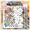 Aall&Create - #247- 6"X6" STENCIL - Rocky Drift