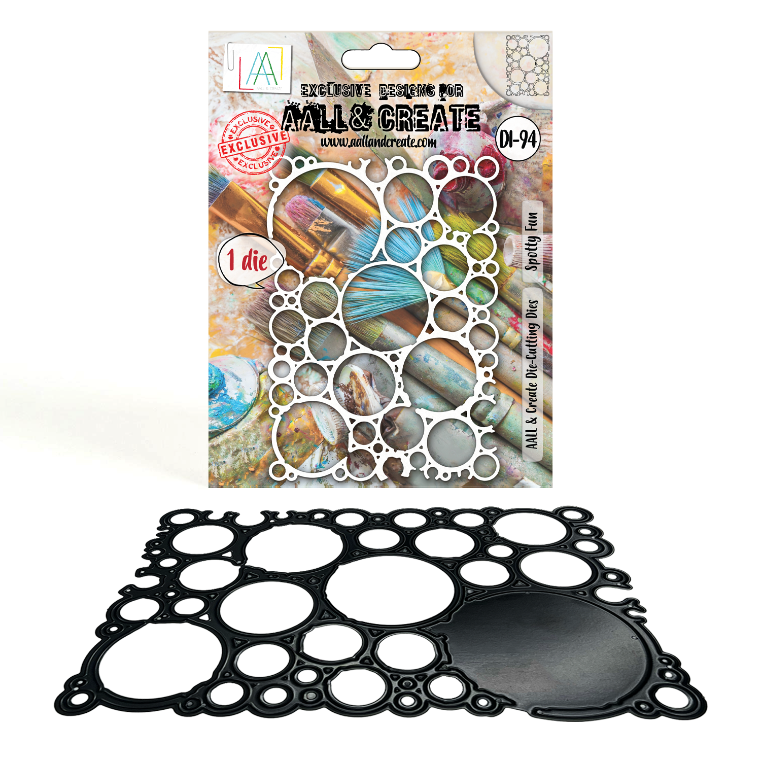 AALL& Create - #94 - Die-Cutting Die Set - Spotty Fun