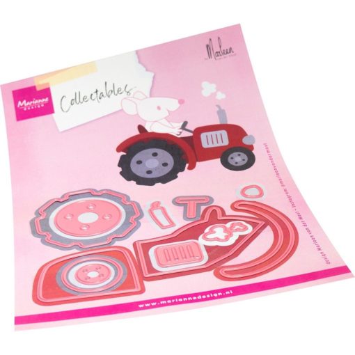 Marianne Design • Collectable Tractor by Marleen