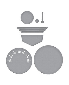 Spellbinders - Classic Road Legends Etched Dies Speedometer