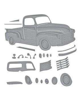 Spellbinders - Classic Road Legends Etched Dies Timeless Truck