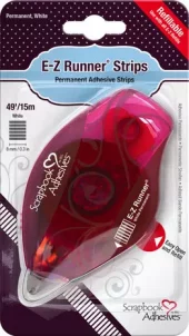 Scrapbook Adhesive - E-Z Runner Permanent Strips Refillable Dispenser