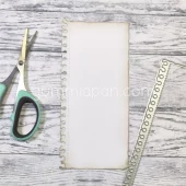 Gummiapan - SlimLine Anteckningsblad- Dies