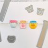 Gummiapan - Syltetøyglass med Lapper- Dies