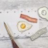 Gummiapan - Egg og bacon- Dies