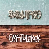 Gummiapan - Gratulerer