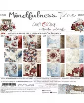 Craft O'Clock - Mindfulness Time 8x8 Inch Medium Papers Set