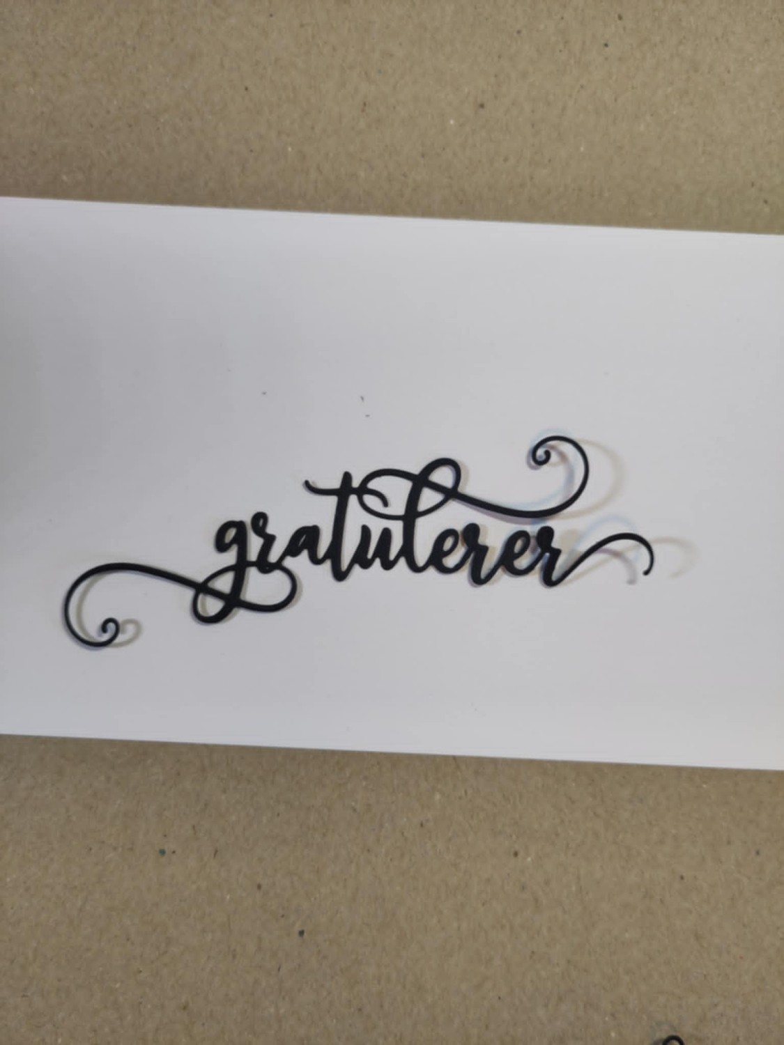 Gummiapan - Gratulerer