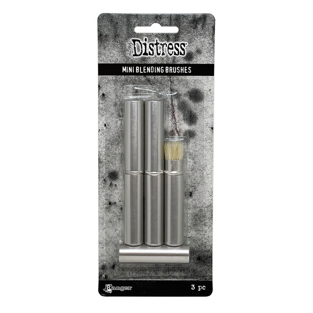 Tim Holtz - Tim Holtz - Distress Mini Blending Brushes - 3 pk - retractable