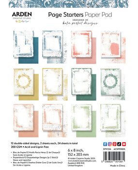 Arden - Page Starters 6x8 Inch Paper Pad