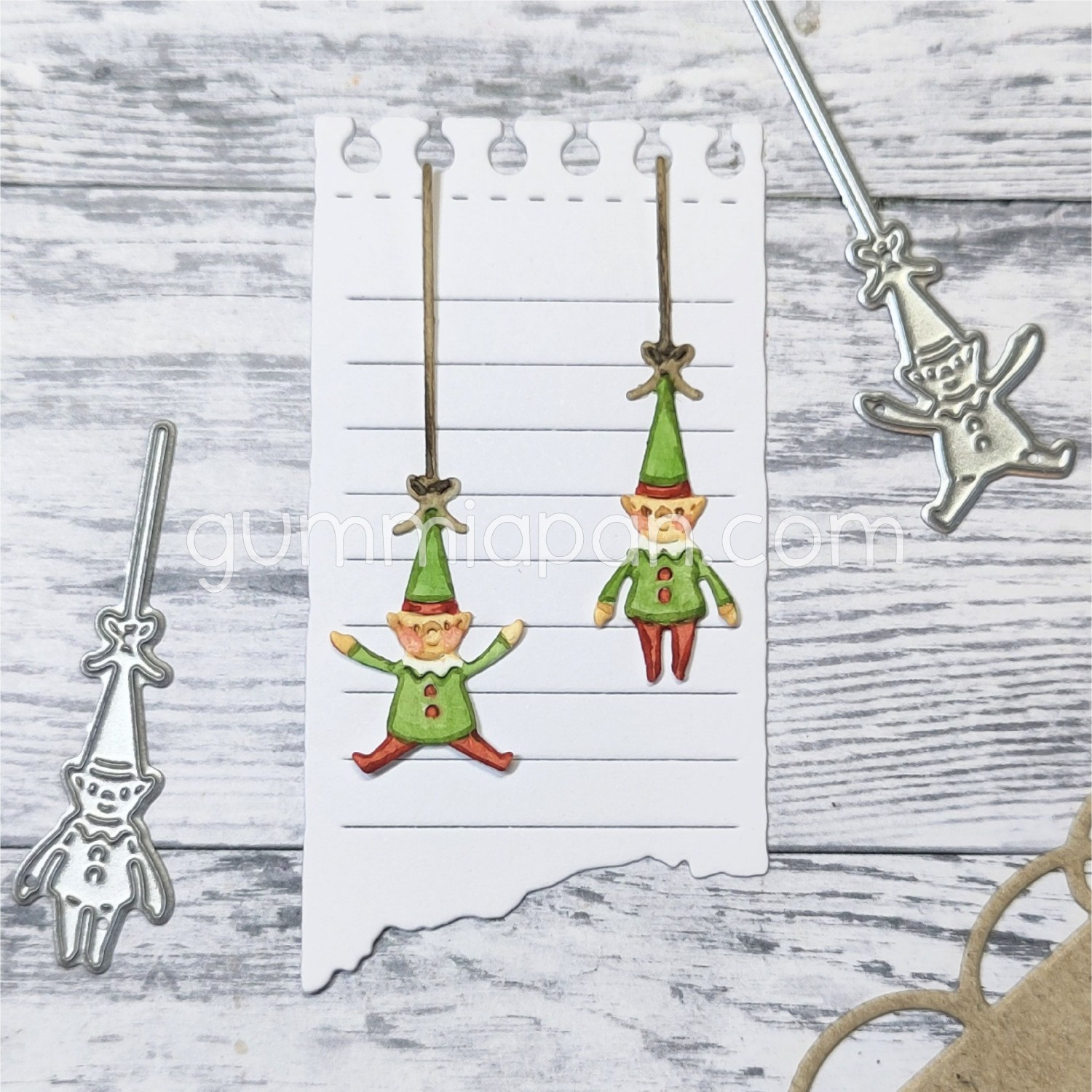 Gummiapan - Hengende nisser - Dies