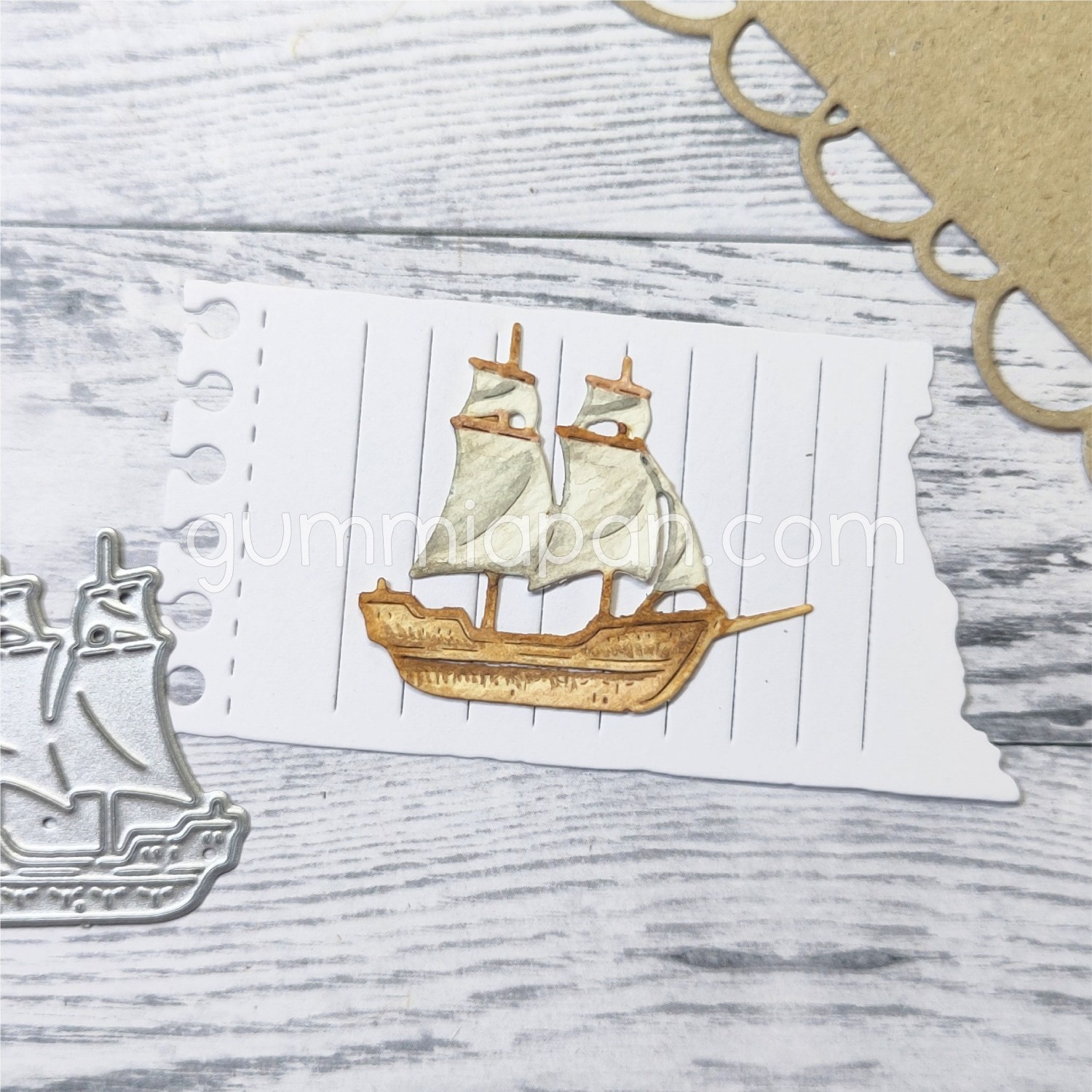 Gummiapan - Lite skip - Dies