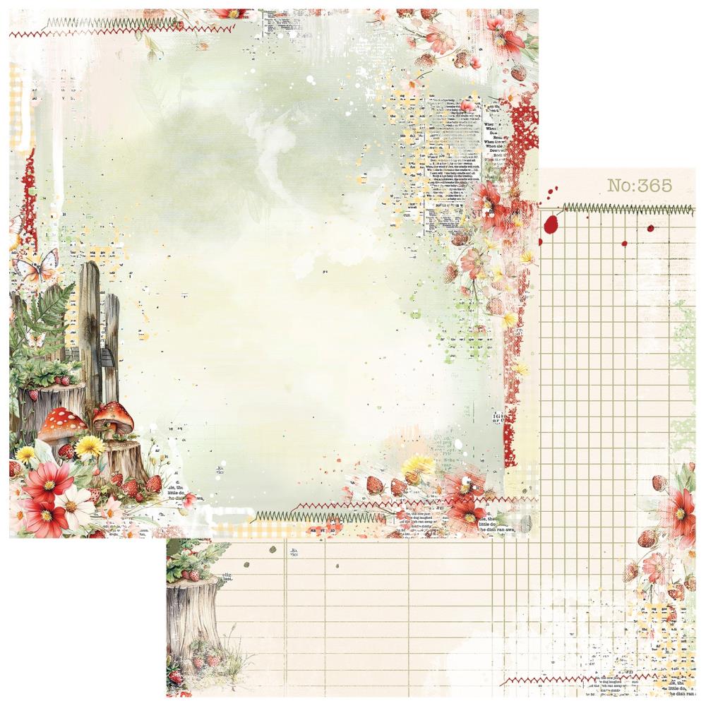 49 and Market - Nature's Haven - Quiet Place - 12 x 12"