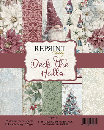 Reprint - Deck the Halls - Collection Pack - 6 x 6"