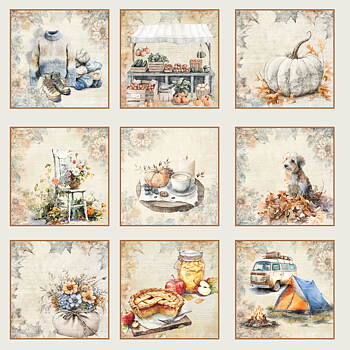 Reprint - Cozy Season - Cozy Tags - 12x12