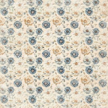 Reprint - Cozy Season - Cozy Flowers- 12x12